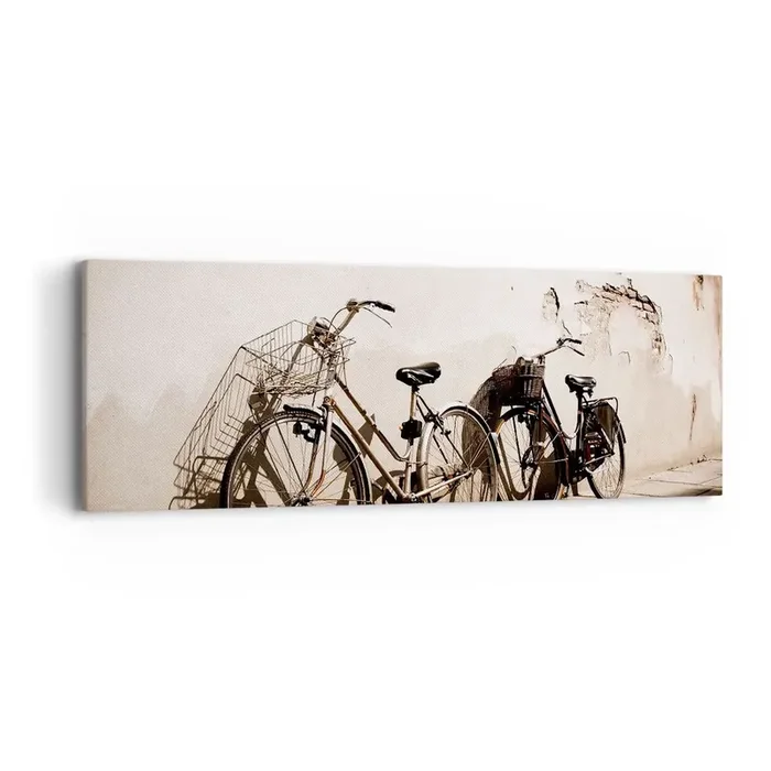 Cuadro sobre lienzo – Impresión de Imagen – El inolvidable encanto del pasado – 90×30 cm
