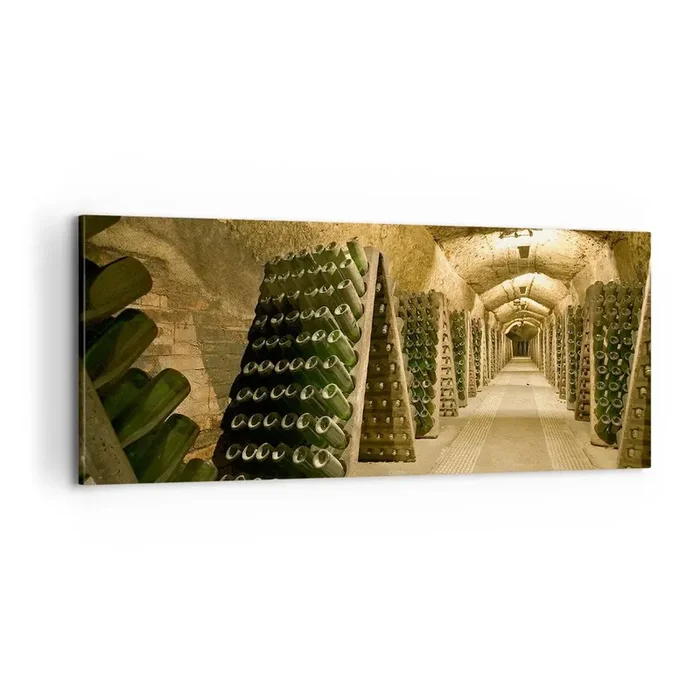Cuadro sobre lienzo – Impresión de Imagen – El nacimiento del gusto – 100×40 cm