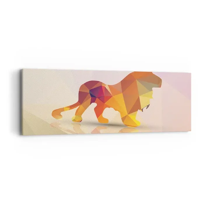 Cuadro sobre lienzo – Impresión de Imagen – El rey de los diamantes – 90×30 cm