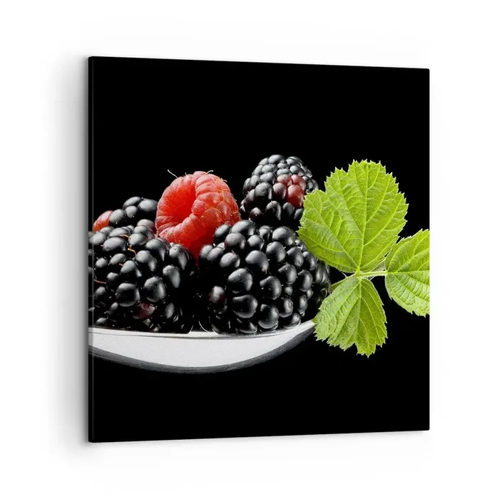 Cuadro sobre lienzo – Impresión de Imagen – El sabor de la frescura – 50×50 cm
