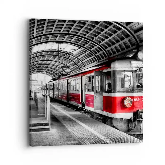 Cuadro sobre lienzo – Impresión de Imagen – ¿El viaje de su vida? – 40×40 cm
