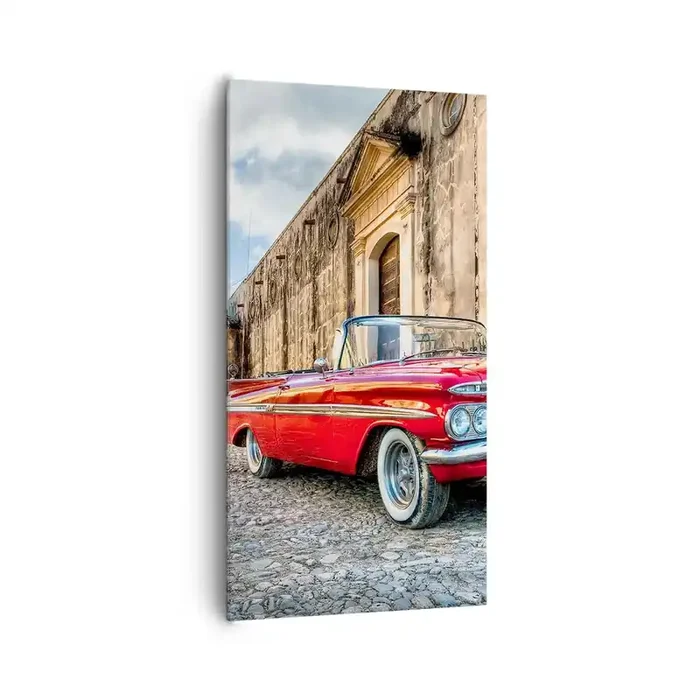 Cuadro sobre lienzo – Impresión de Imagen – Emociones cubanas – 65×120 cm