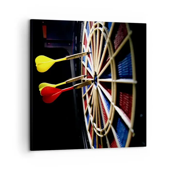Cuadro sobre lienzo – Impresión de Imagen – En el blanco – 60×60 cm