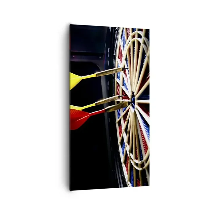 Cuadro sobre lienzo – Impresión de Imagen – En el blanco – 65×120 cm
