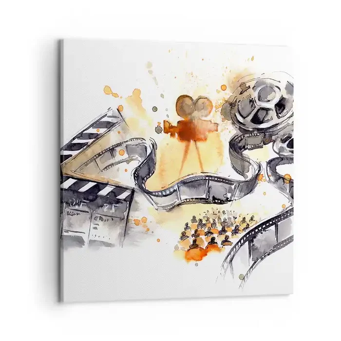 Cuadro sobre lienzo – Impresión de Imagen – En el país de los sueños – 50×50 cm
