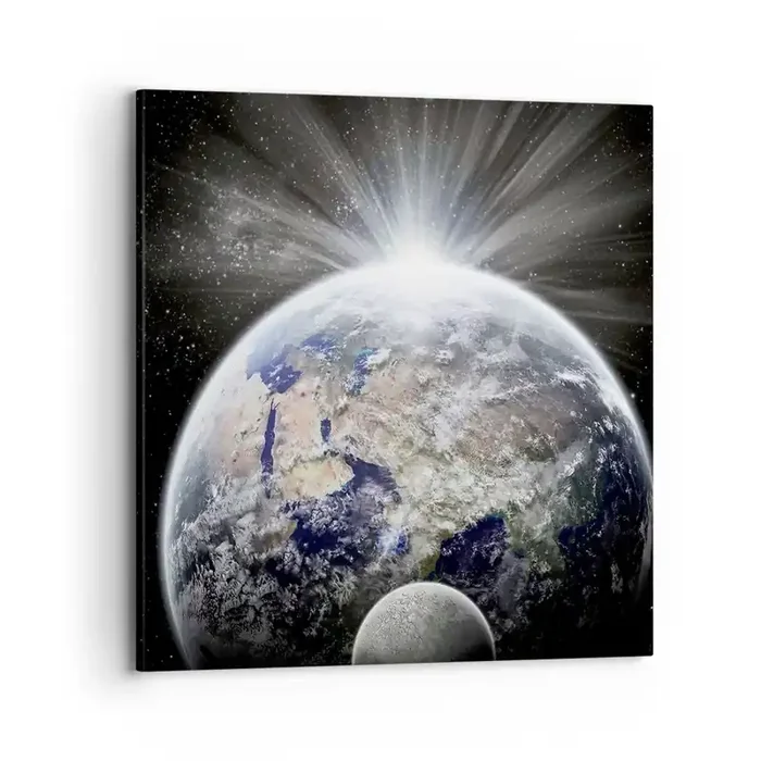 Cuadro sobre lienzo – Impresión de Imagen – En todo su esplendor – 70×70 cm