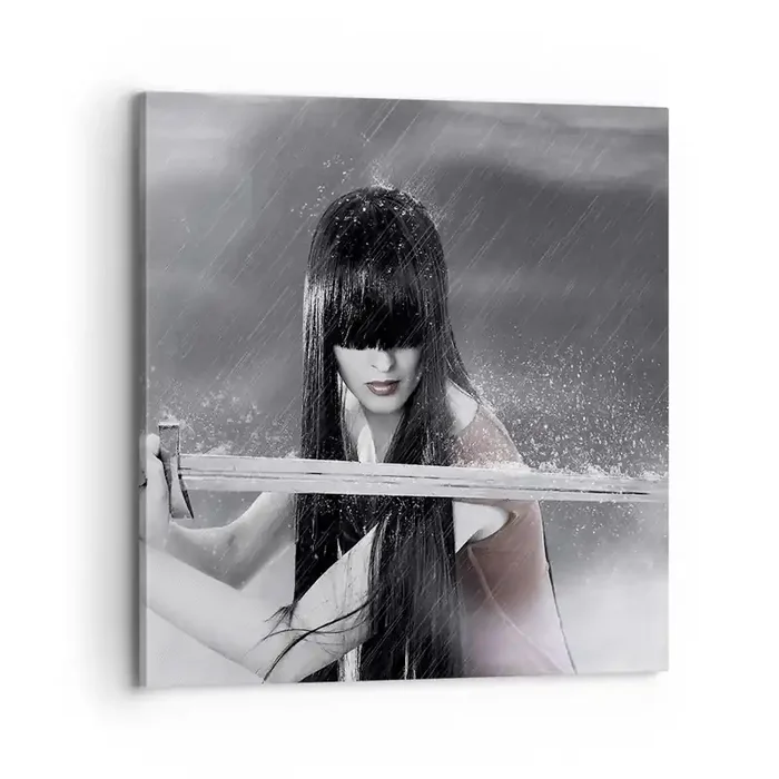 Cuadro sobre lienzo – Impresión de Imagen – Hermosa y peligrosa – 70×70 cm