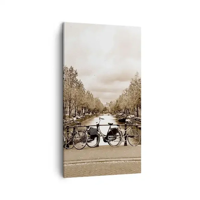 Cuadro sobre lienzo – Impresión de Imagen – Holanda solo hay una – 45×80 cm