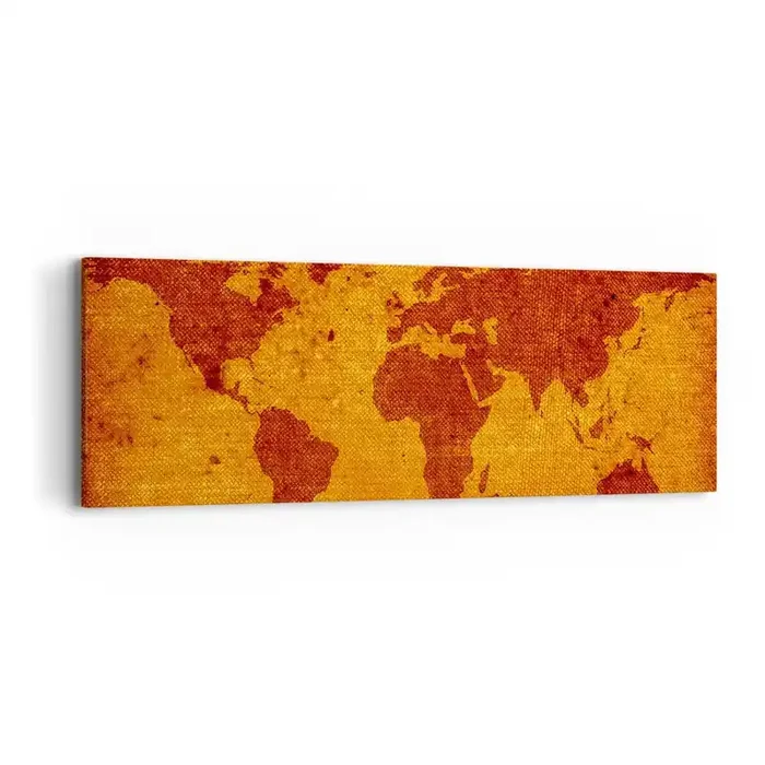 Cuadro sobre lienzo – Impresión de Imagen – Invitación a un viaje – 90×30 cm