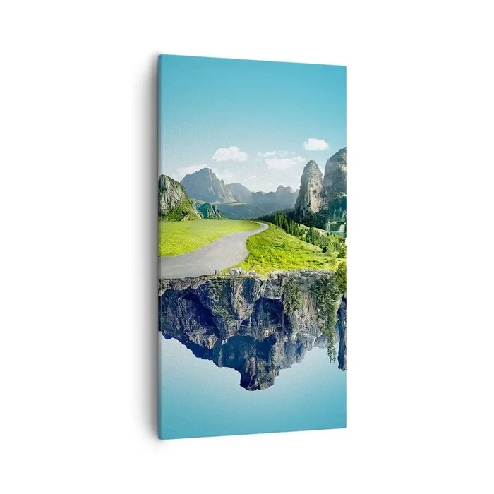 Cuadro sobre lienzo – Impresión de Imagen – Isla fantástica – 55×100 cm
