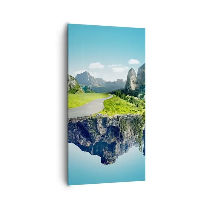 Cuadro sobre lienzo – Impresión de Imagen – Isla fantástica – 65×120 cm