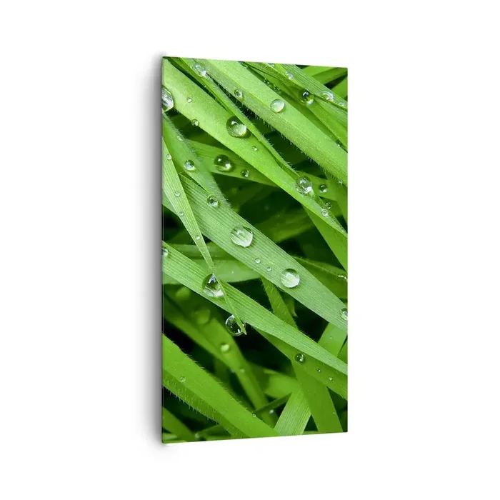 Cuadro sobre lienzo – Impresión de Imagen – Jugar al verde – 65×120 cm