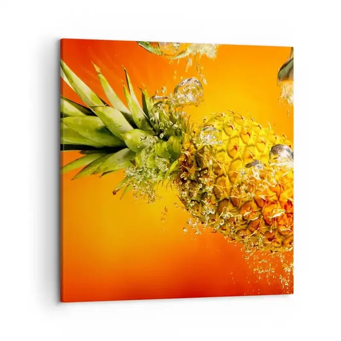 Cuadro sobre lienzo – Impresión de Imagen – Jugosa frescura tropical – 50×50 cm