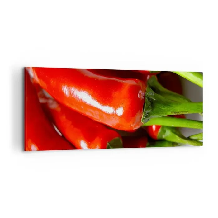 Cuadro sobre lienzo – Impresión de Imagen – Jugoso, brillante, suave – 100×40 cm