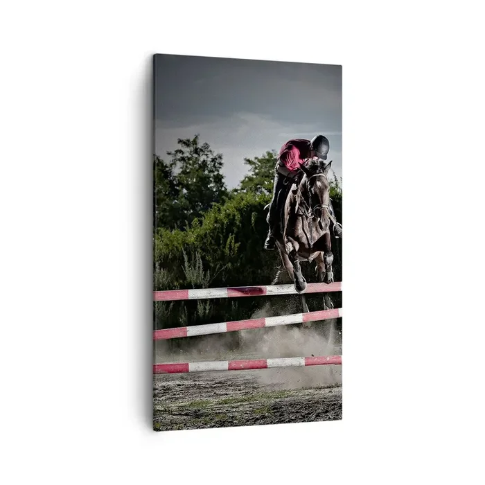 Cuadro sobre lienzo – Impresión de Imagen – Juntos por la victoria – 45×80 cm