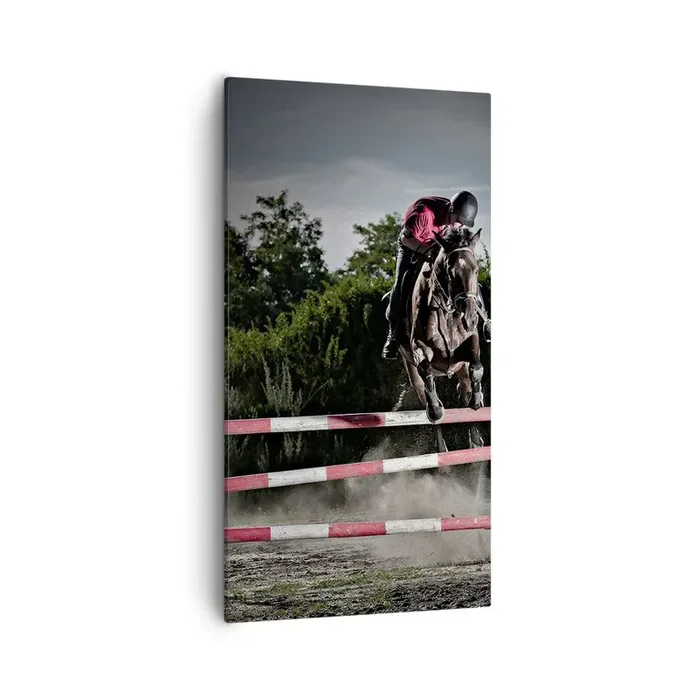 Cuadro sobre lienzo – Impresión de Imagen – Juntos por la victoria – 55×100 cm