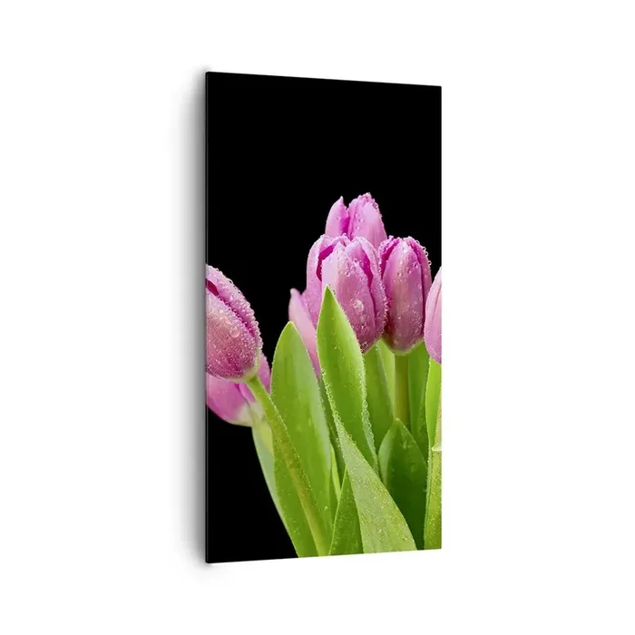 Cuadro sobre lienzo – Impresión de Imagen – La alegría de la primavera – 65×120 cm
