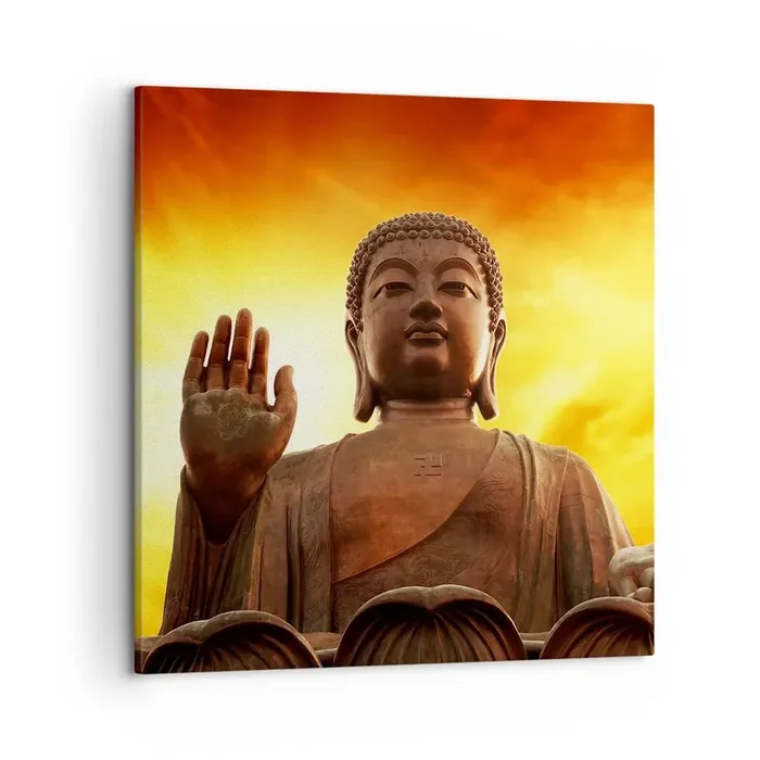 Cuadro sobre lienzo – Impresión de Imagen – La calma del mundo – 50×50 cm
