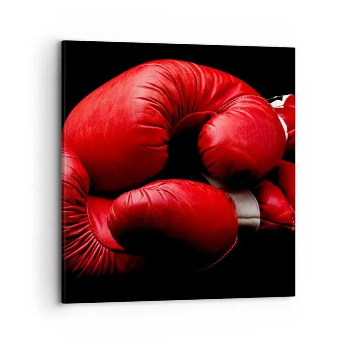 Cuadro sobre lienzo – Impresión de Imagen – La emoción del combate quedó atrás – 70×70 cm