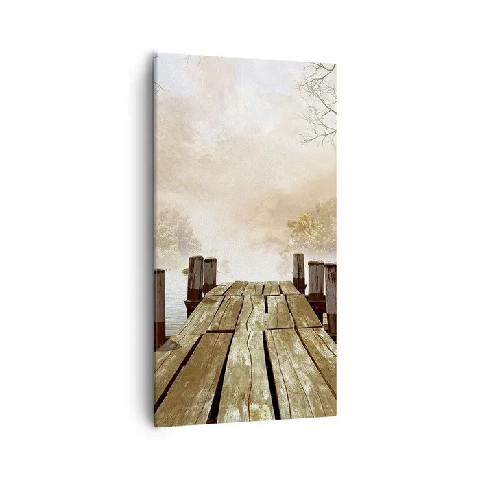 Cuadro sobre lienzo – Impresión de Imagen – La leve tristeza del otoño – 55×100 cm