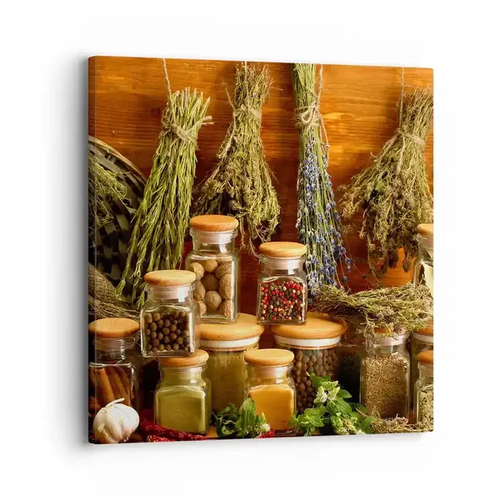 Cuadro sobre lienzo – Impresión de Imagen – La magia de la cocina – 30×30 cm