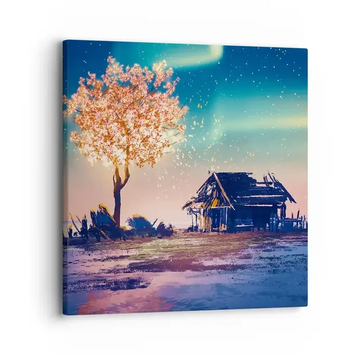 Cuadro sobre lienzo – Impresión de Imagen – La naturaleza perdura – 30×30 cm