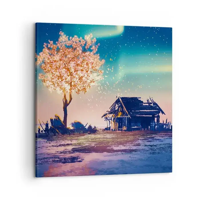 Cuadro sobre lienzo – Impresión de Imagen – La naturaleza perdura – 60×60 cm
