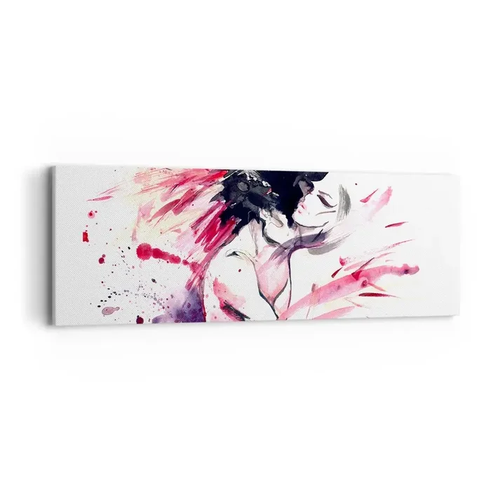 Cuadro sobre lienzo – Impresión de Imagen – La plenitud del amor – 90×30 cm