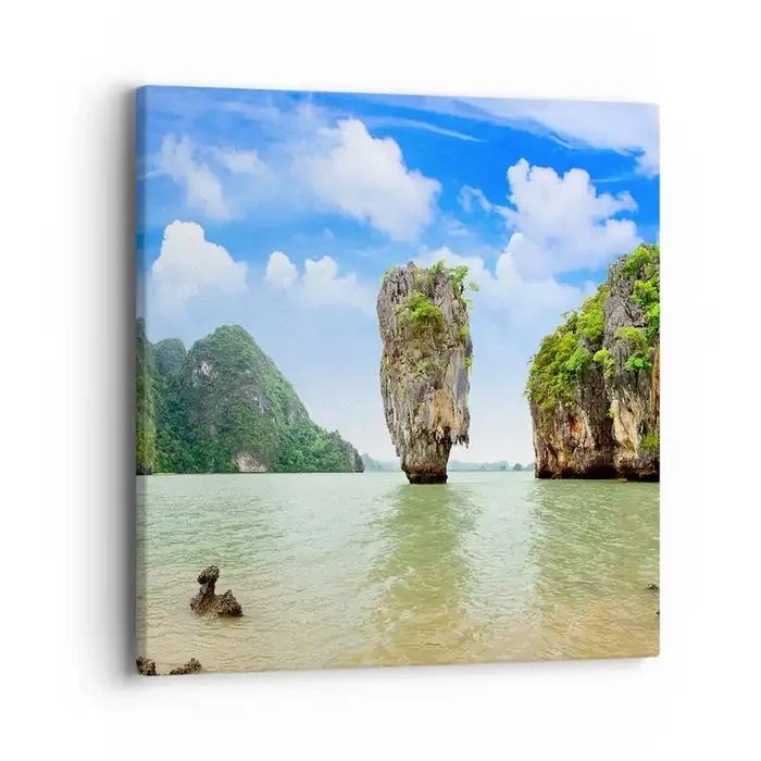Cuadro sobre lienzo – Impresión de Imagen – Las maravillas rocosas de la naturaleza – 40×40 cm