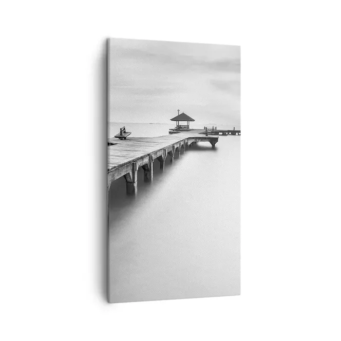 Cuadro sobre lienzo – Impresión de Imagen – Lejos – 45×80 cm