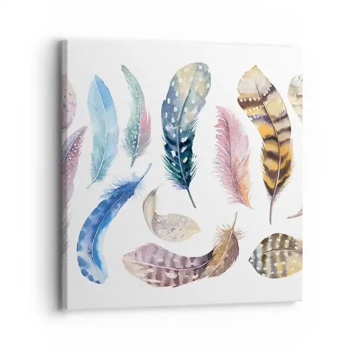 Cuadro sobre lienzo – Impresión de Imagen – Ligero, colorido y multicolor – 30×30 cm