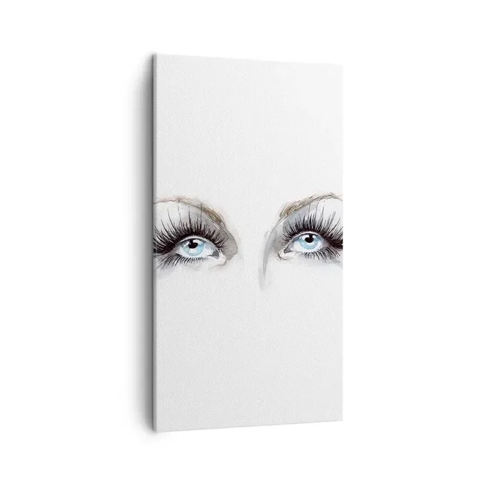 Cuadro sobre lienzo – Impresión de Imagen – ¿Los ojos de un ángel? – 45×80 cm