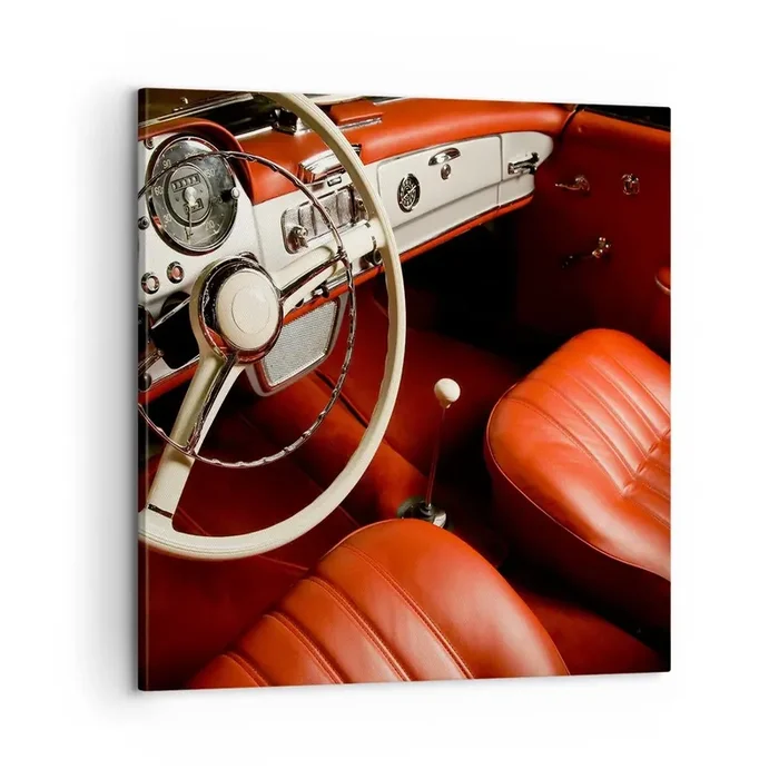 Cuadro sobre lienzo – Impresión de Imagen – Lujo vintage – 60×60 cm