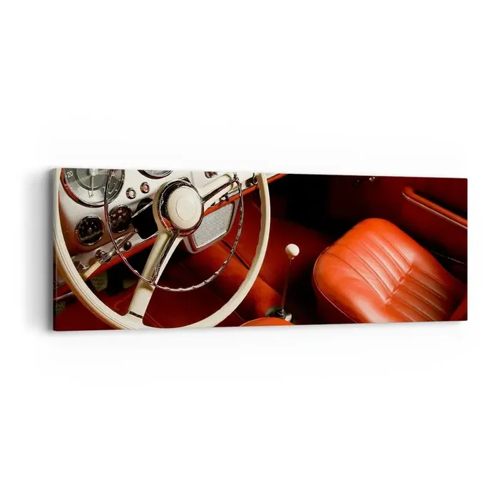 Cuadro sobre lienzo – Impresión de Imagen – Lujo vintage – 90×30 cm