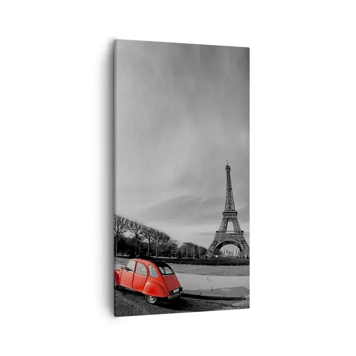 Cuadro sobre lienzo – Impresión de Imagen – Más parisino que el propio París – 55×100 cm