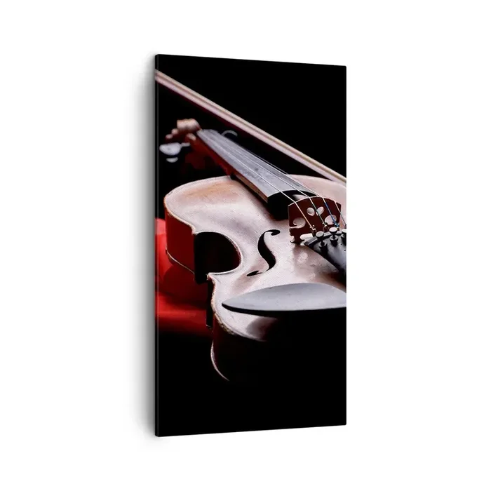 Cuadro sobre lienzo – Impresión de Imagen – Música de sentimientos – 45×80 cm