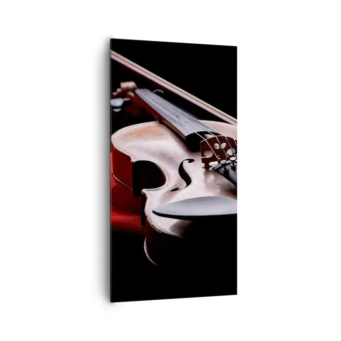 Cuadro sobre lienzo – Impresión de Imagen – Música de sentimientos – 65×120 cm