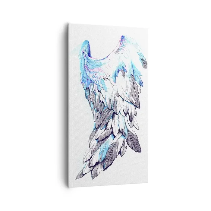 Cuadro sobre lienzo – Impresión de Imagen – Necesito alas – 55×100 cm