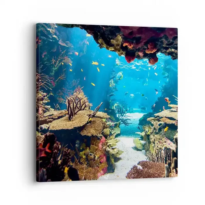 Cuadro sobre lienzo – Impresión de Imagen – Ni siquiera has soñado – 30×30 cm