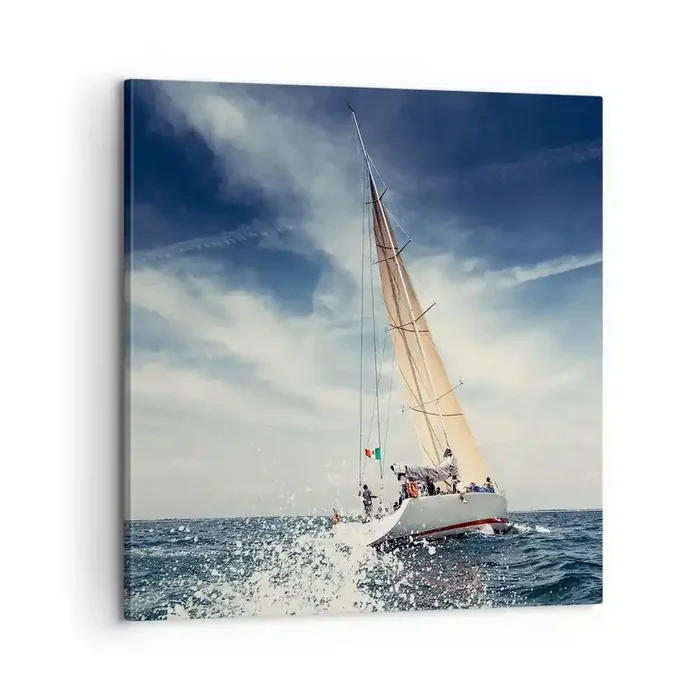 Cuadro sobre lienzo – Impresión de Imagen – ¡No nos alcanzarán! – 60×60 cm