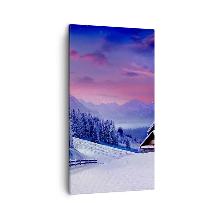 Cuadro sobre lienzo – Impresión de Imagen – Noche de silencio – 45×80 cm