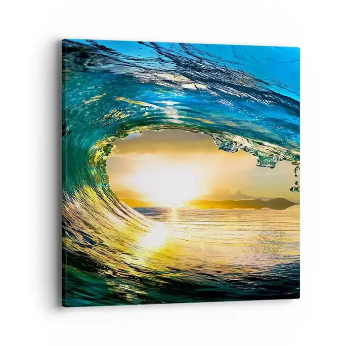 Cuadro sobre lienzo – Impresión de Imagen – Ojo de esperanza – 40×40 cm