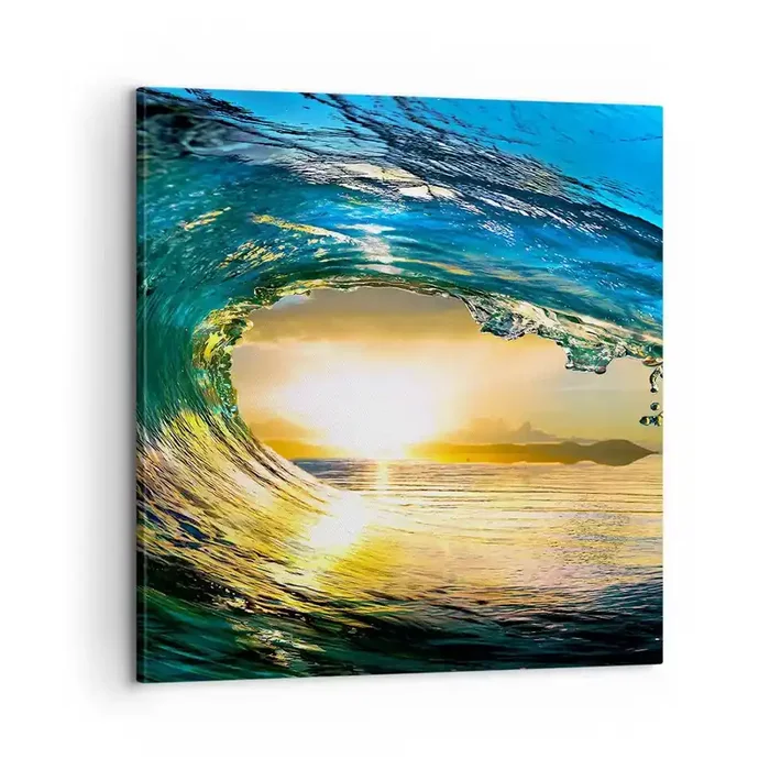 Cuadro sobre lienzo – Impresión de Imagen – Ojo de esperanza – 60×60 cm