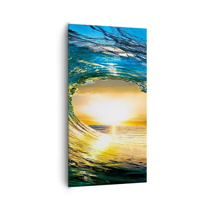 Cuadro sobre lienzo – Impresión de Imagen – Ojo de esperanza – 65×120 cm