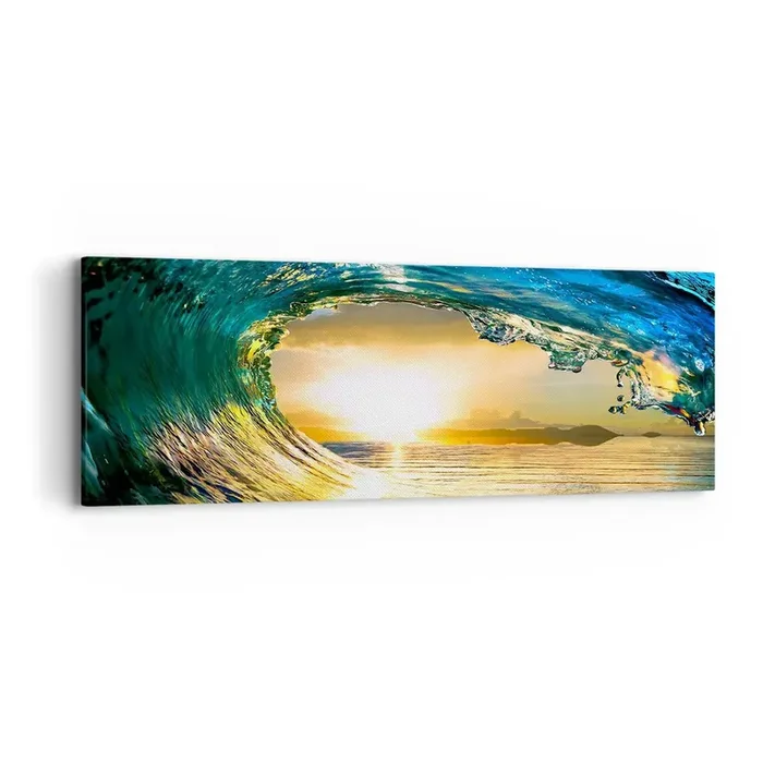 Cuadro sobre lienzo – Impresión de Imagen – Ojo de esperanza – 90×30 cm