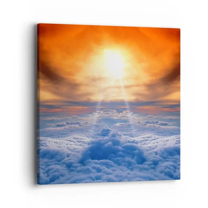 Cuadro sobre lienzo – Impresión de Imagen – Paisaje místico – 40×40 cm