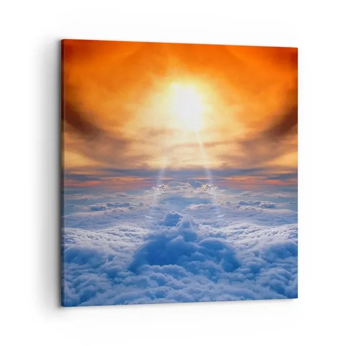 Cuadro sobre lienzo – Impresión de Imagen – Paisaje místico – 50×50 cm