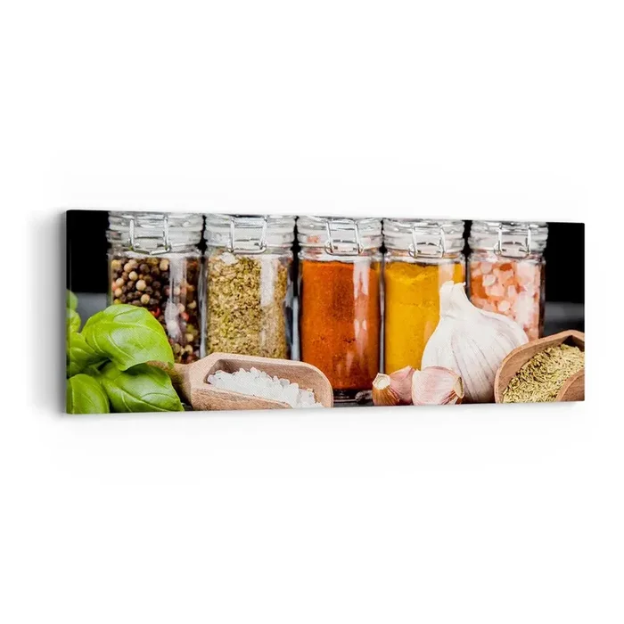 Cuadro sobre lienzo – Impresión de Imagen – Para que la vida sepa bien – 90×30 cm