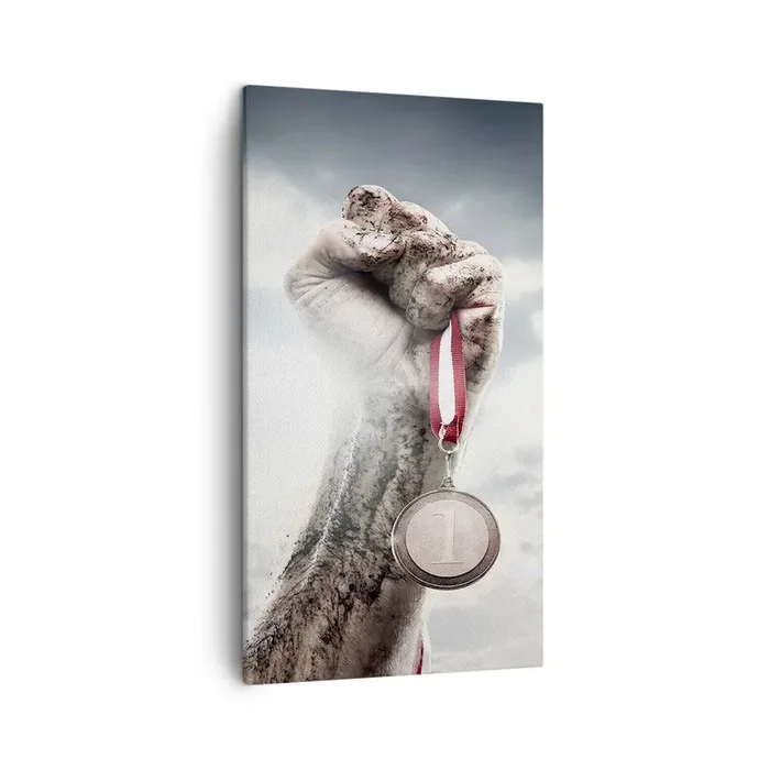 Cuadro sobre lienzo – Impresión de Imagen – Per aspera ad astra – 45×80 cm