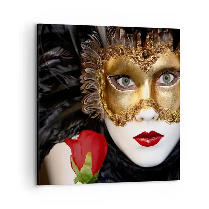 Cuadro sobre lienzo – Impresión de Imagen – Porque la vida es un gran baile – 50×50 cm